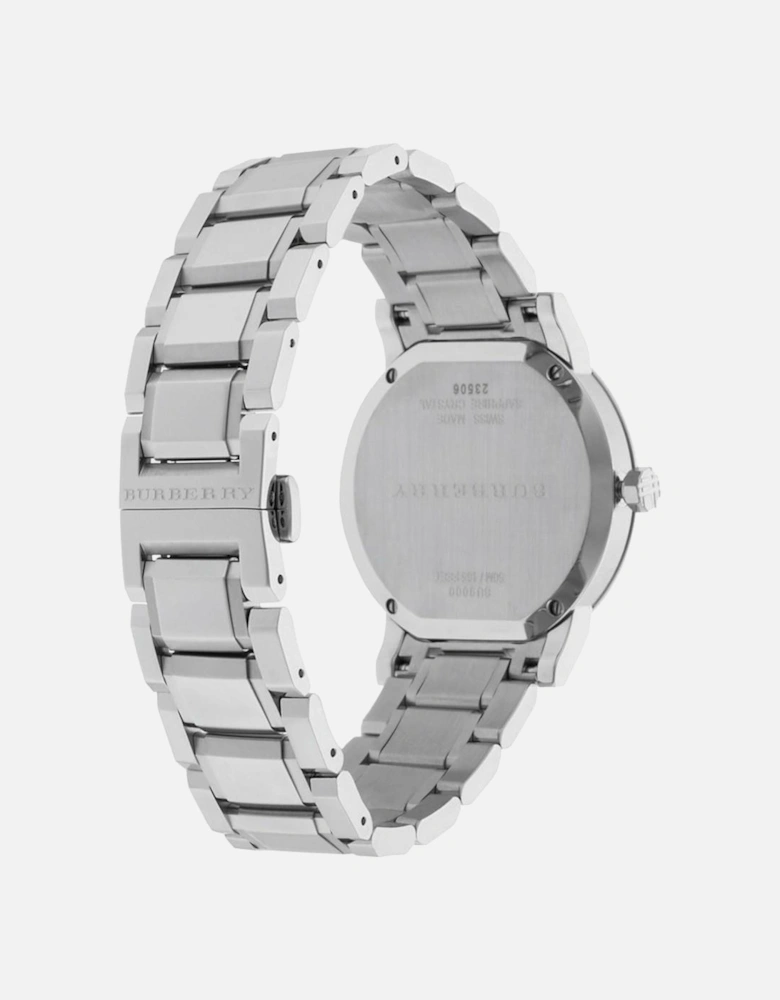 BU9000 Silver Dial Stainless Steel Unisex Watch