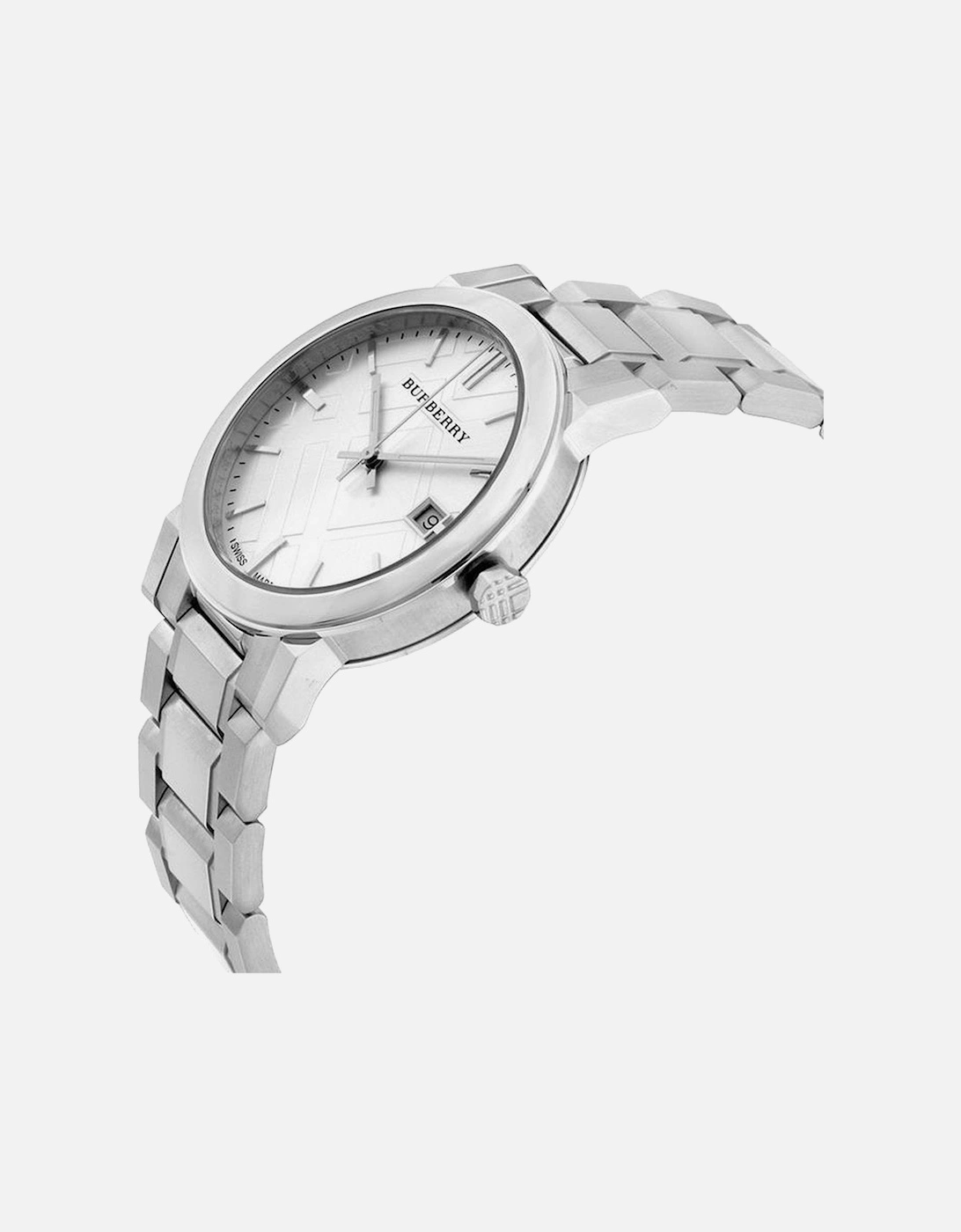 BU9000 Silver Dial Stainless Steel Unisex Watch