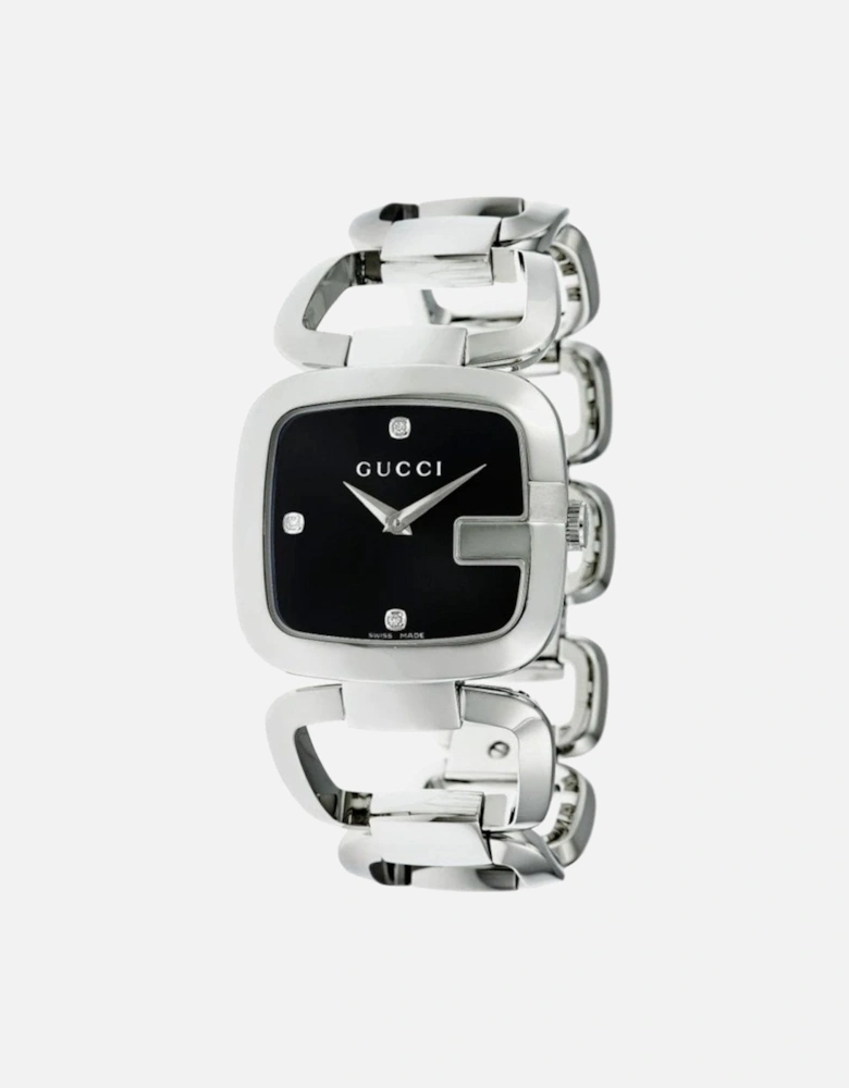 YA125406 G Diamonds Black Ladies Watch