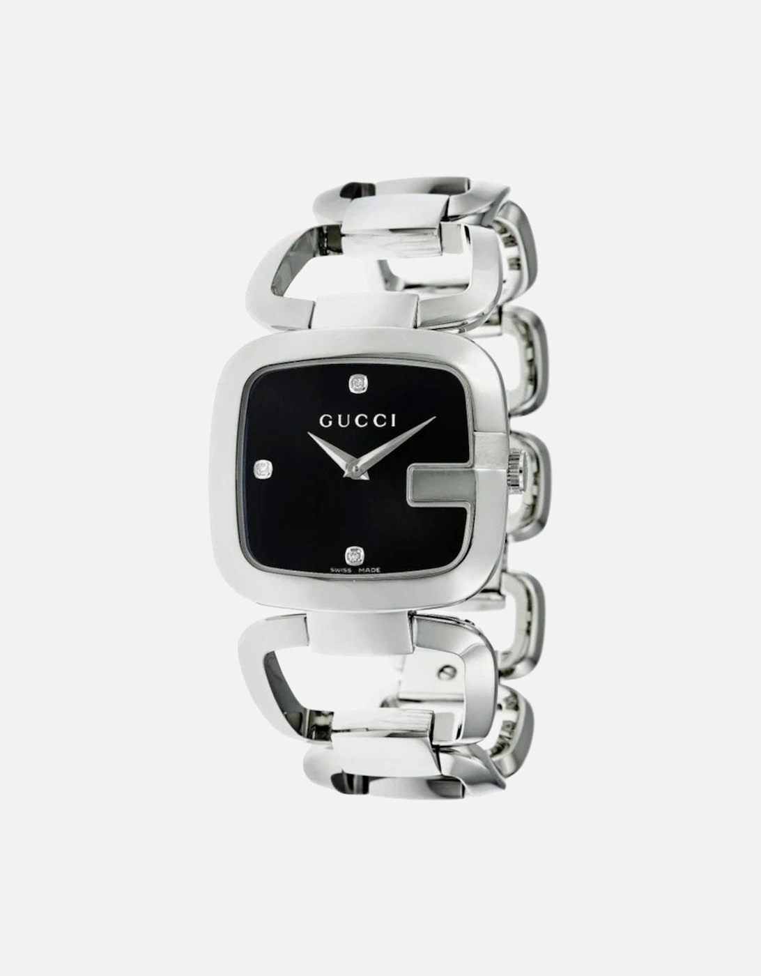YA125406 G Diamonds Black Ladies Watch, 5 of 4