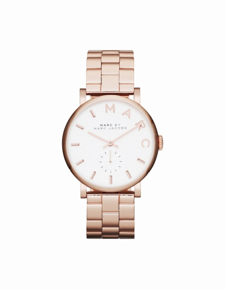 MBM3244 Baker Rose Gold Plated Ladies Watch