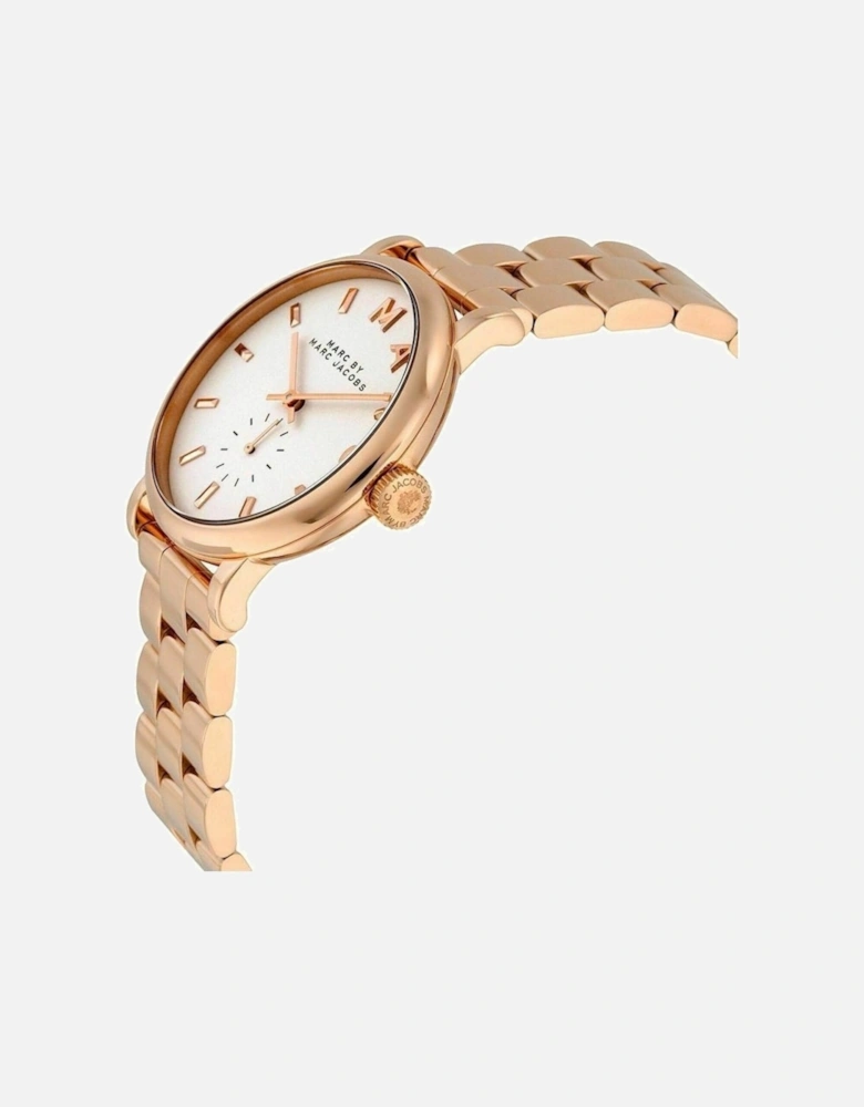 MBM3244 Baker Rose Gold Plated Ladies Watch