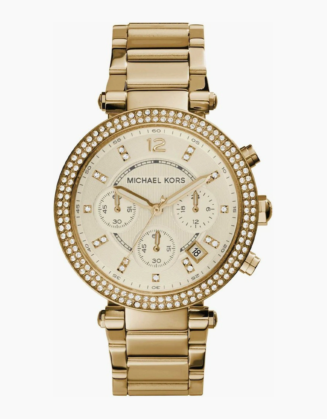 Michael Kors Women's Michael Kors MK5354 Parker Gold Tone Ladies Watch