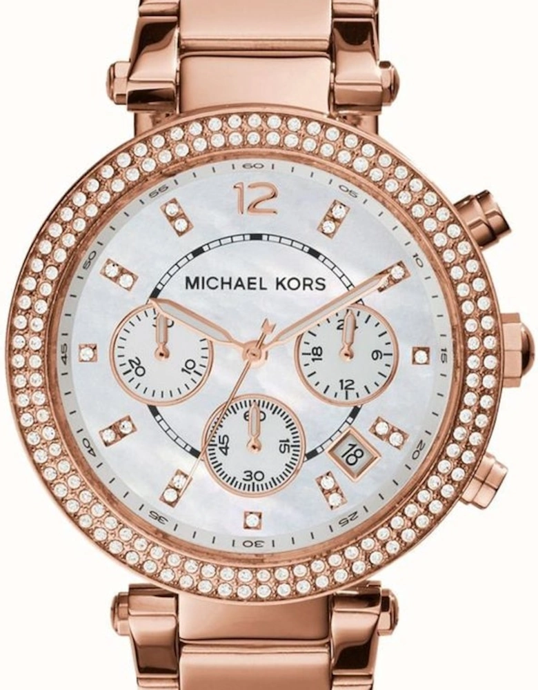 MK5491 Rose Gold Parker Ladies Watch