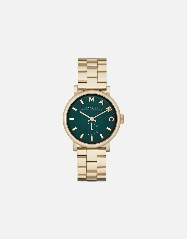 MBM3245 Baker Gold Green Dial Ladies Watch