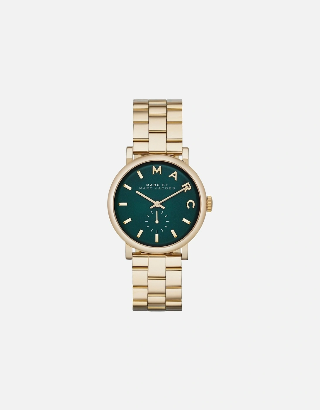 Marc Jacobs Women's Green Mbm3245 Baker Gold Dial Watch