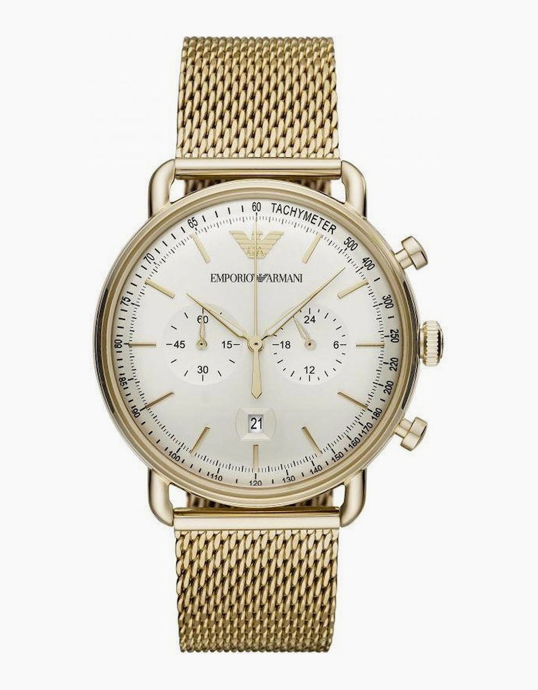Emporio Armani Men's Emporio Armani AR11315 Chronograph Stainless Steel Men's Watch - Gold