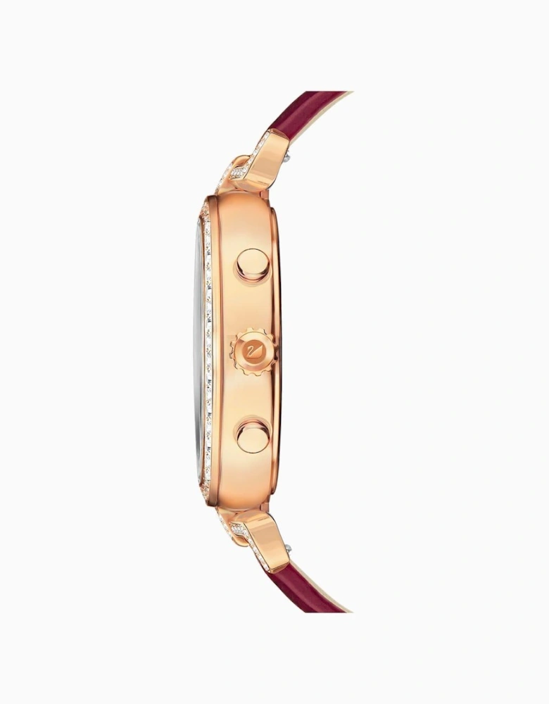5416701 Era Journey Dark Red Rose-Gold Tone PVD Women's Watch
