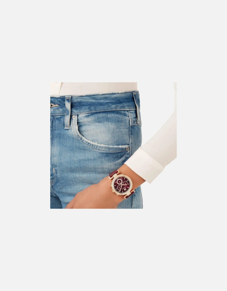 5416701 Era Journey Dark Red Rose-Gold Tone PVD Women's Watch