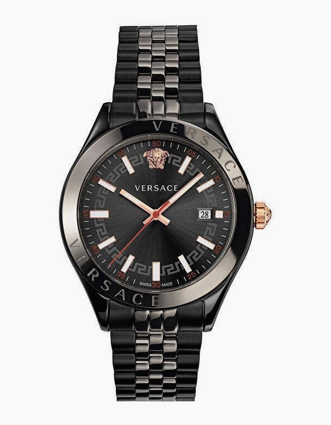 Versace Men's Black Vevk00320 Hellenyium Watch