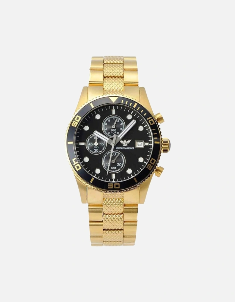 AR5857 Men's Chronograph Watch Gold