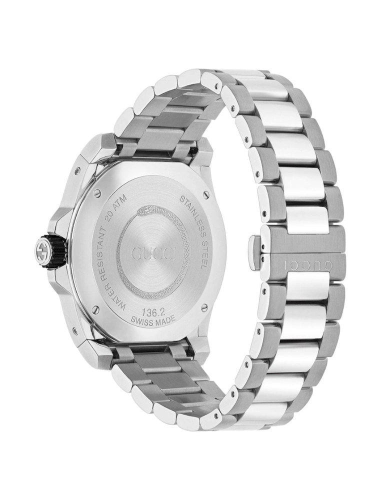 YA136218 Black Snake Dial Men's Watch