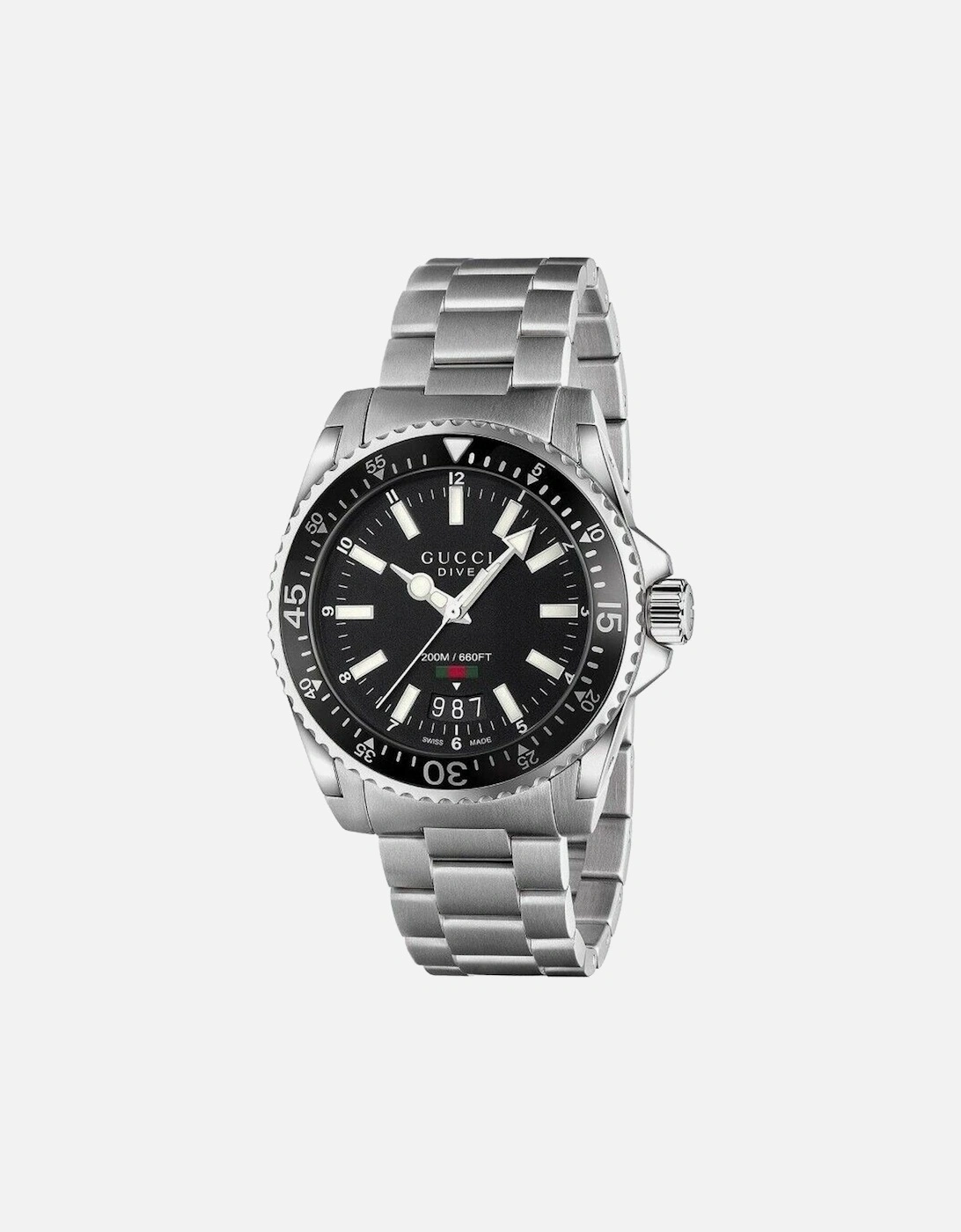 YA136301 Dive 40mm Stainless Steel Men's Watch, 6 of 5
