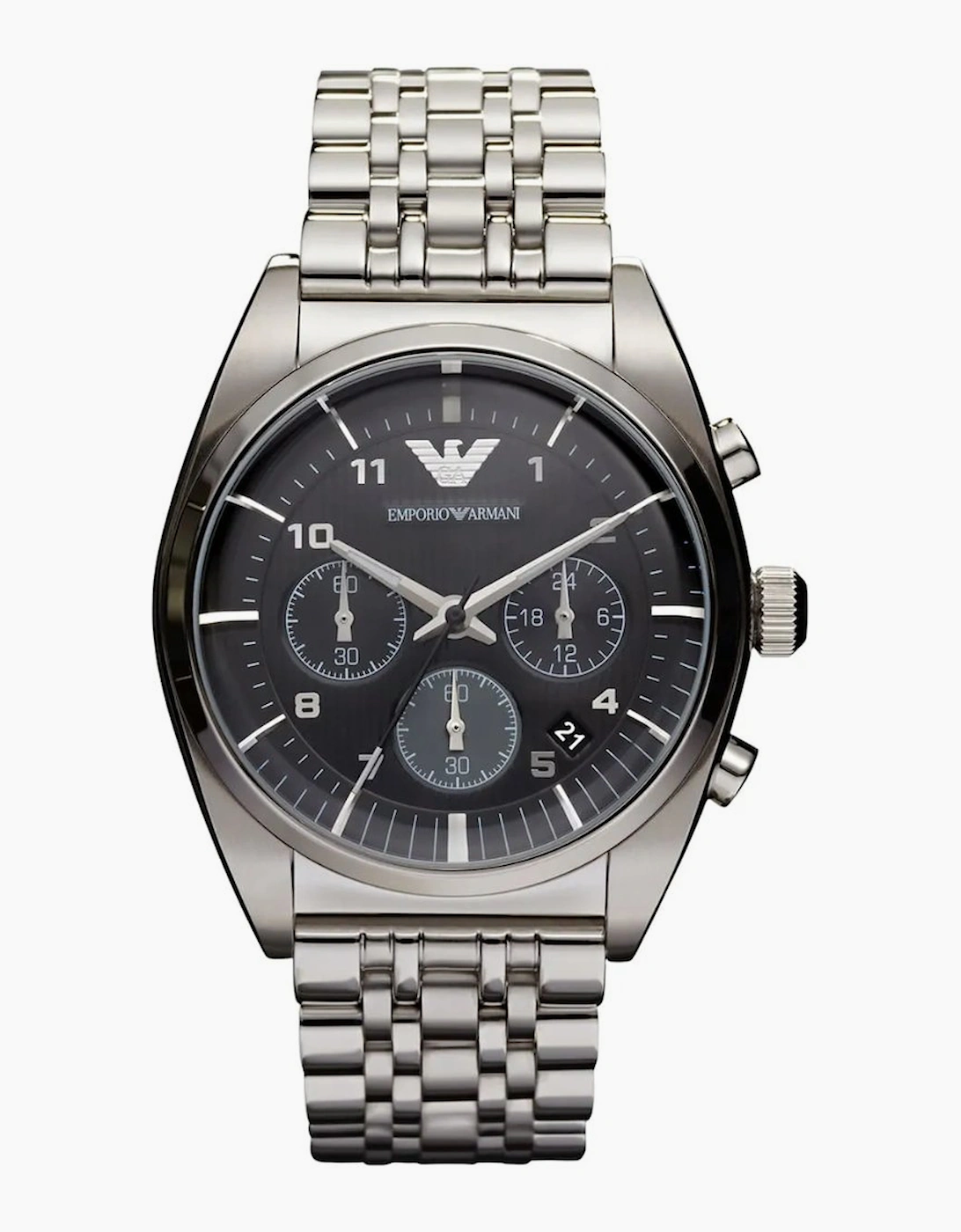 Emporio Armani Men's Emporio Armani AR0373 Franco Chronograph Men's Watch - Silver