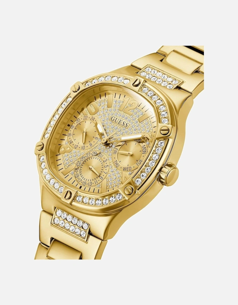 GW0558L2 Gold Tone Multi-function Ladies Watch