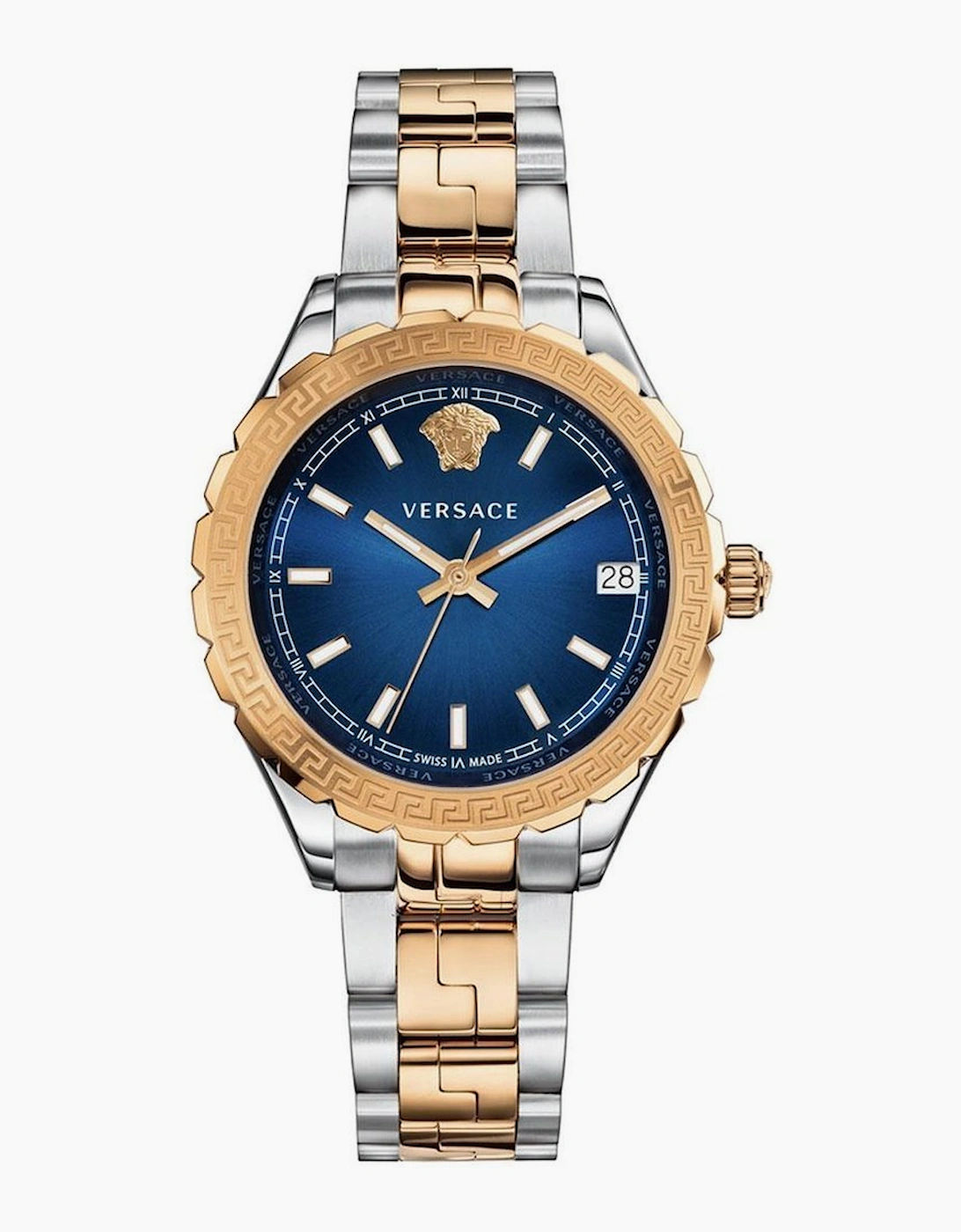 Versace Women's Blue V12060017 Hellenyium Quartz Dial Watch