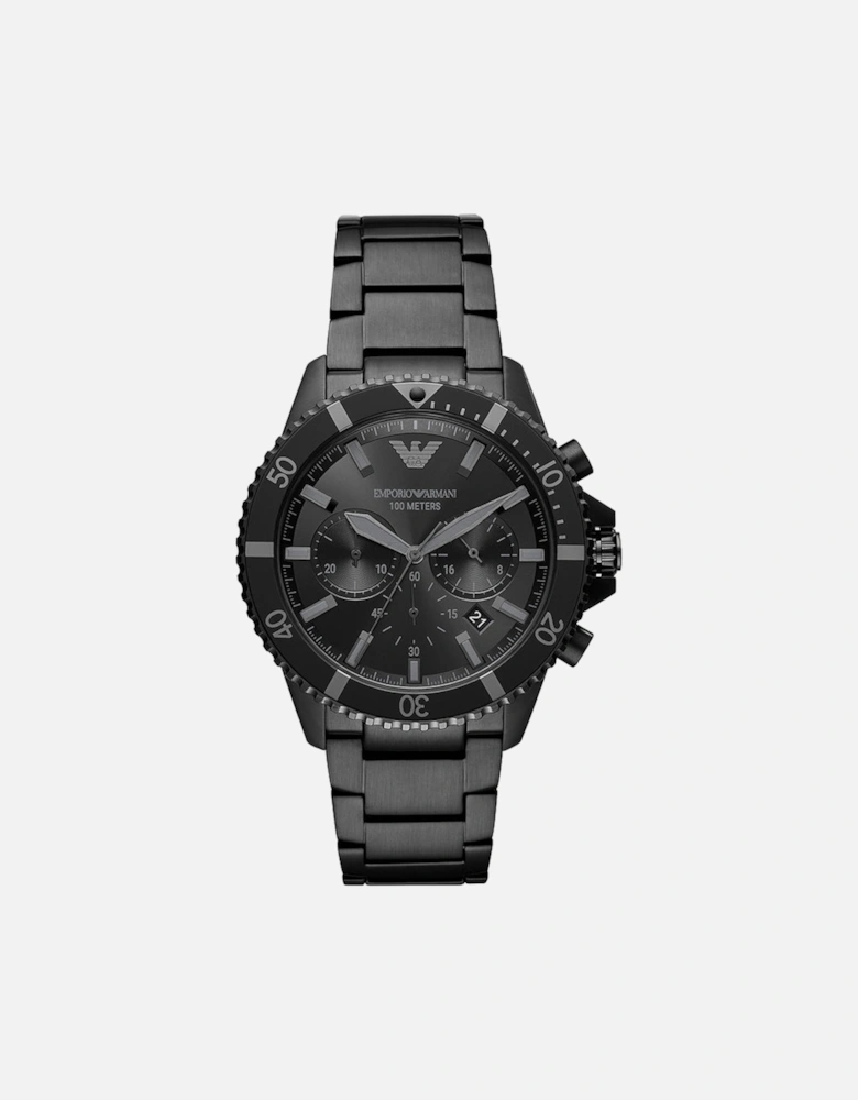 AR11363 All Black Chronograph Men’s Watch