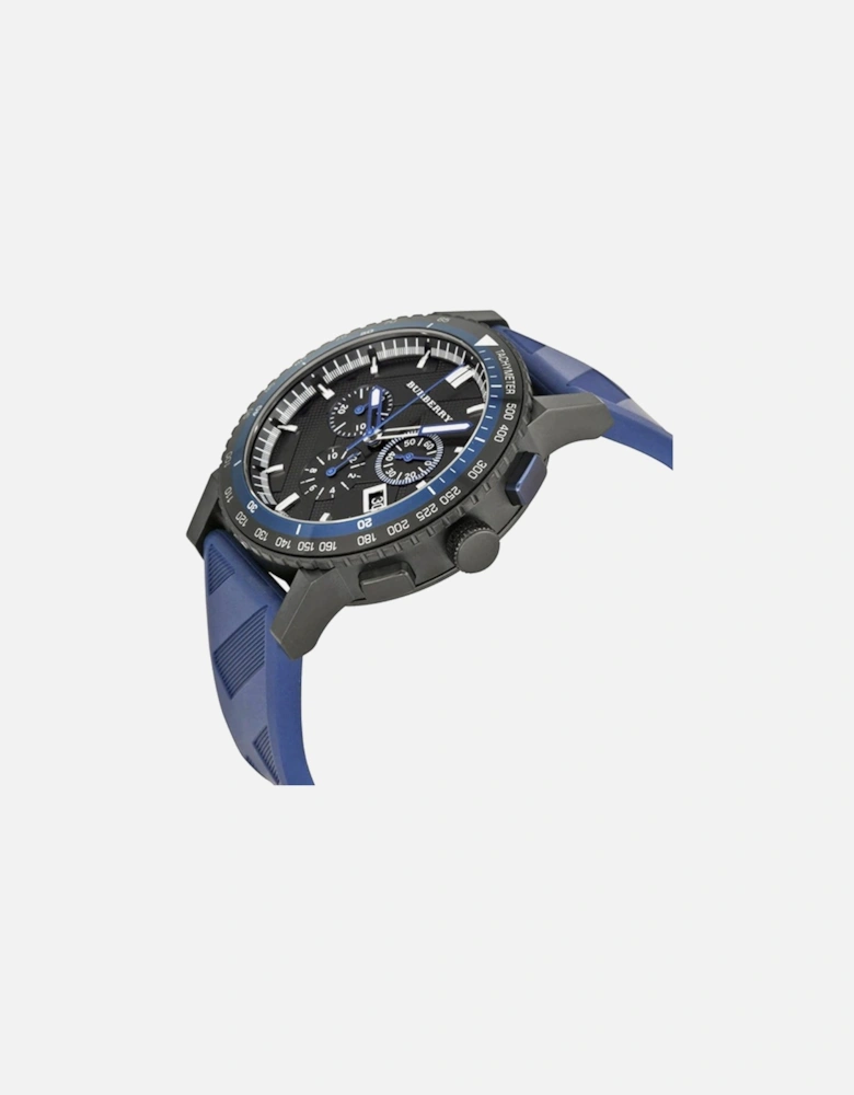 BU9807 The City Navy Blue Chronograph Men's Watch