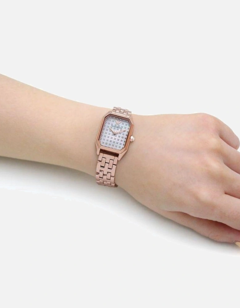 AR11389 Two Hand Rose Gold Tone Women's Watch