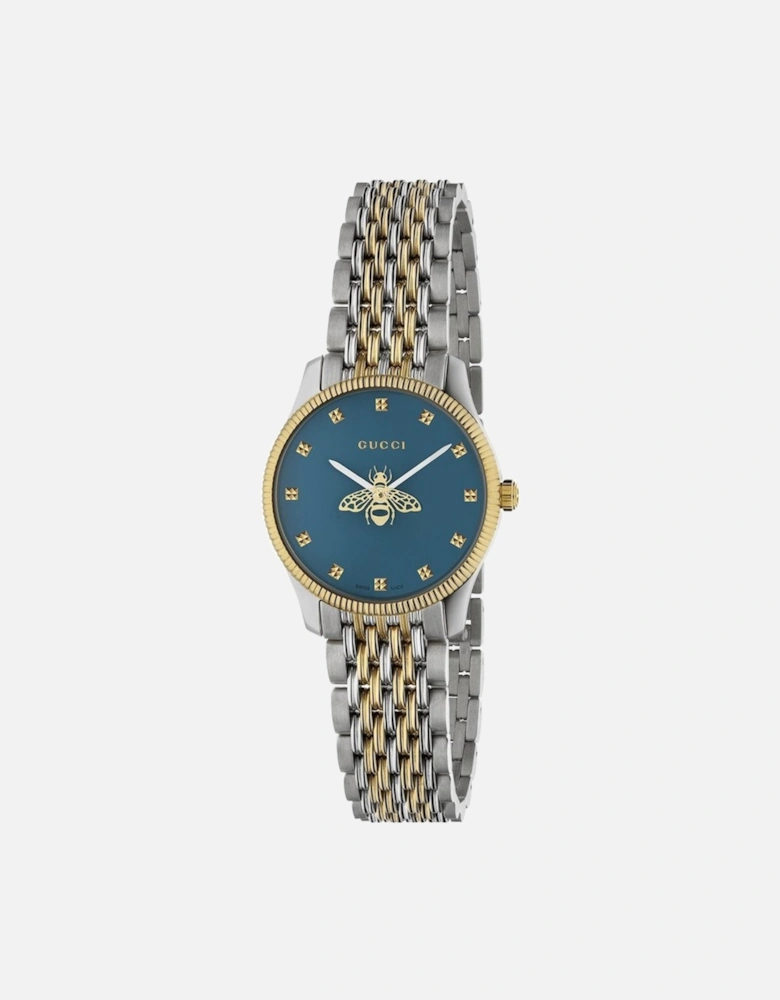 YA1265029 G-Timeless Two-Tone Ladies Watch