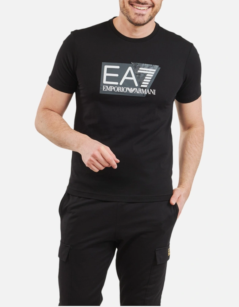 EA7 3DPT81 Mens T Shirt Emporio Short Sleeve Casual Cotton Tee Top