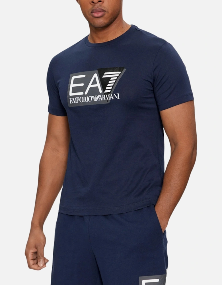 EA7 3DPT81 Mens T Shirt Emporio Short Sleeve Casual Cotton Tee Top