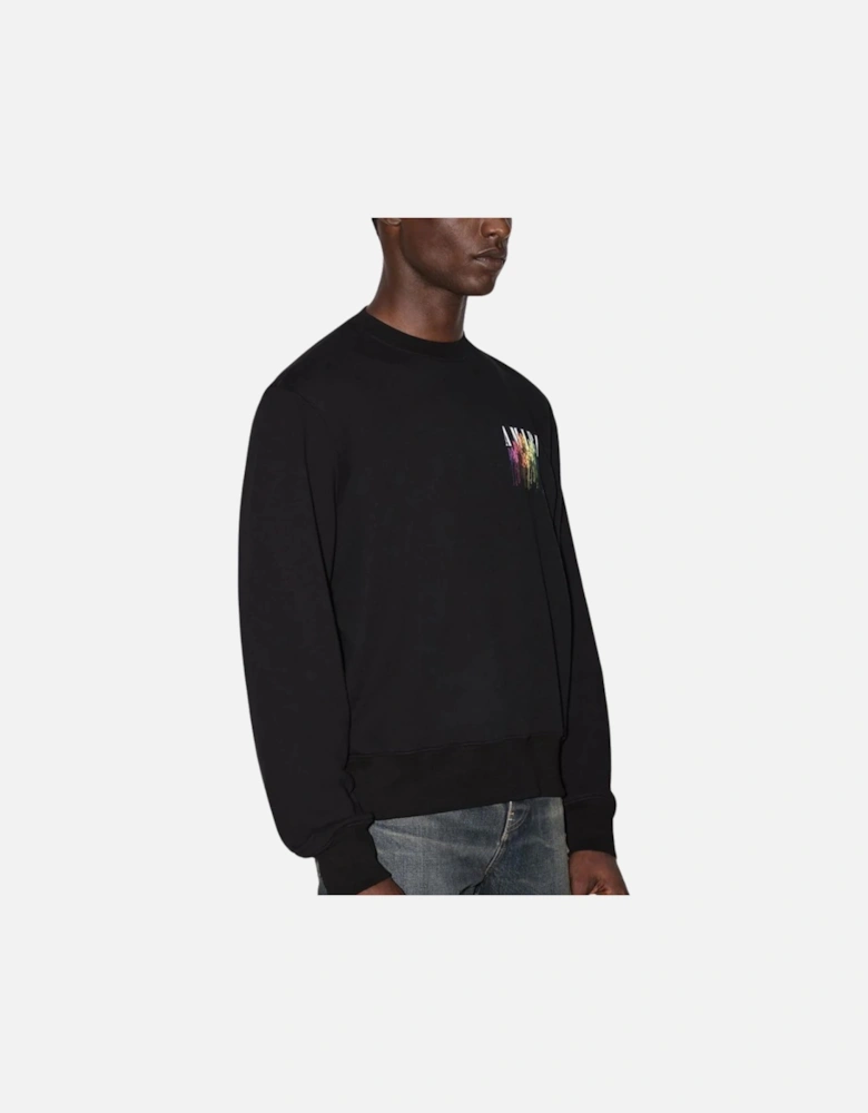 M.A Drip Collage Sweatshirt in Black
