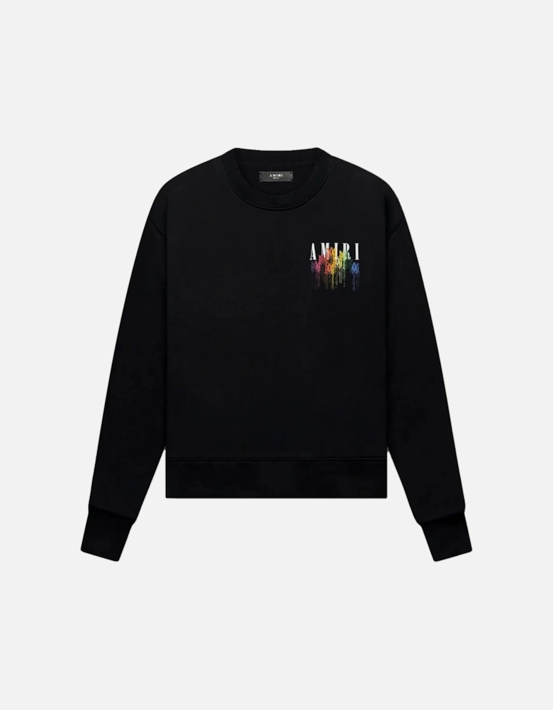 M.A Drip Collage Sweatshirt in Black