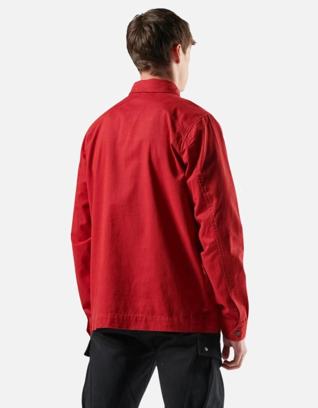 Cadet Overshirt - Carmine Red