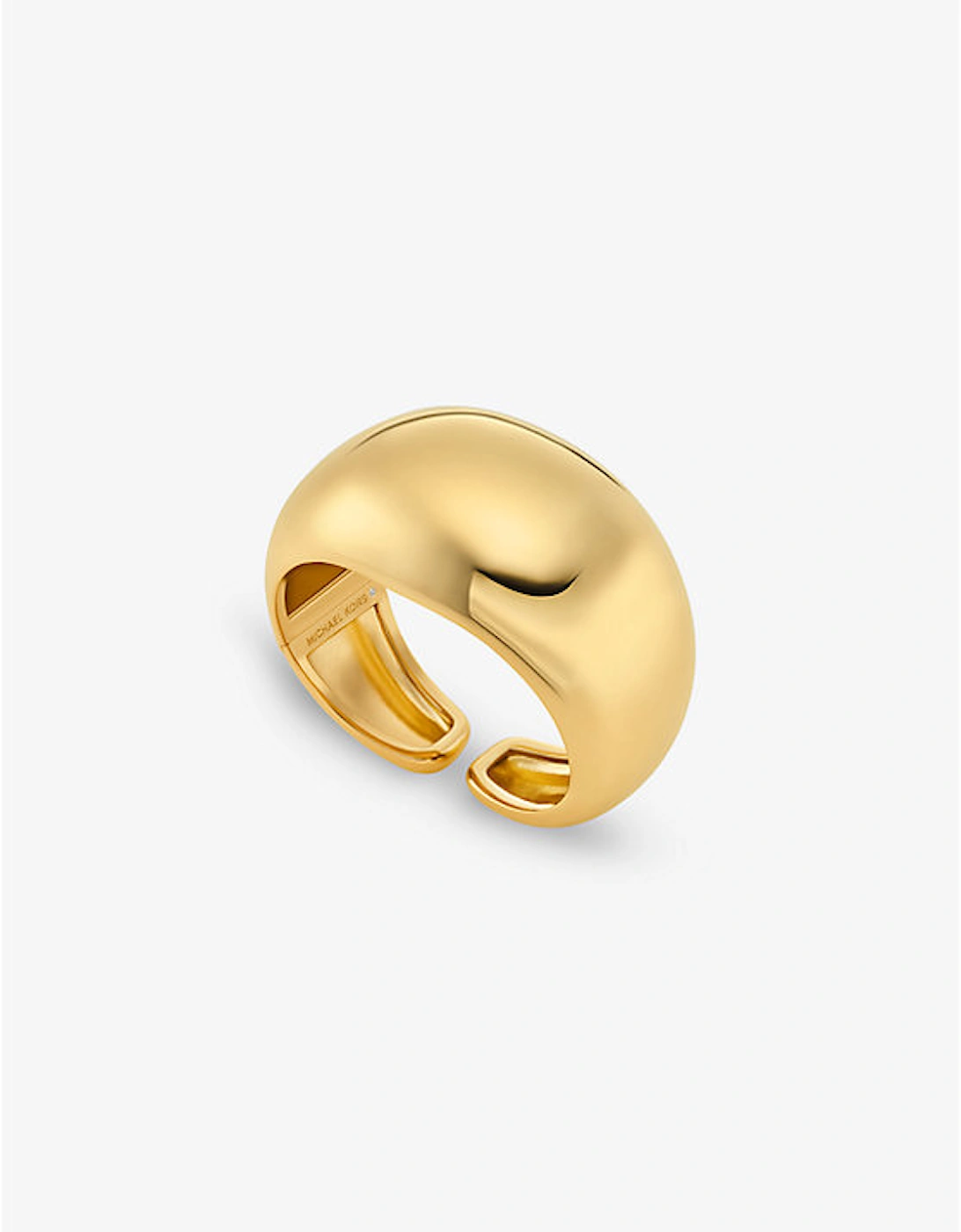 Large Precious Metal-Plated Brass Bubble Cuff, 2 of 1