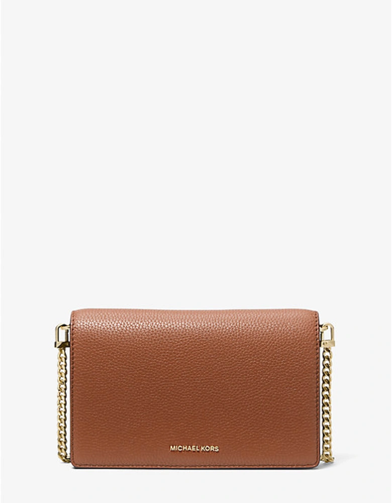 Jet Set Medium Pebbled Leather Crossbody Bag