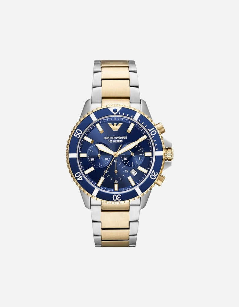 AR11362 Chronograph Diver Two Tone Men's Watch