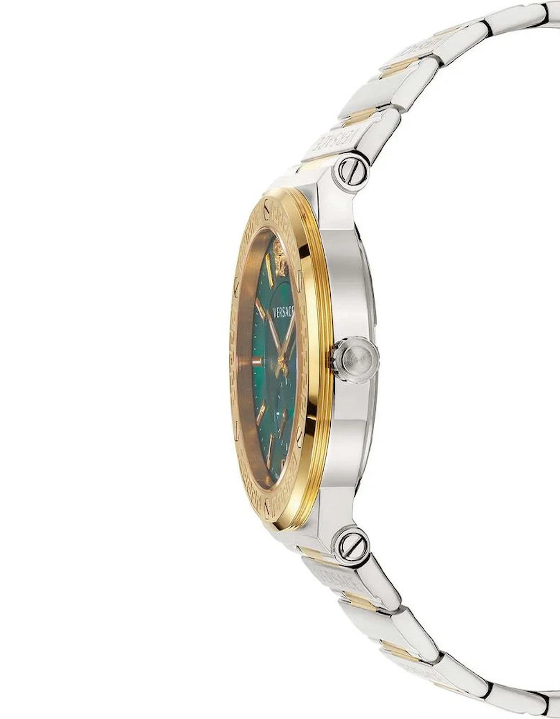 VEVI00420 Men's Watch Greca Two-Tone Green Dial