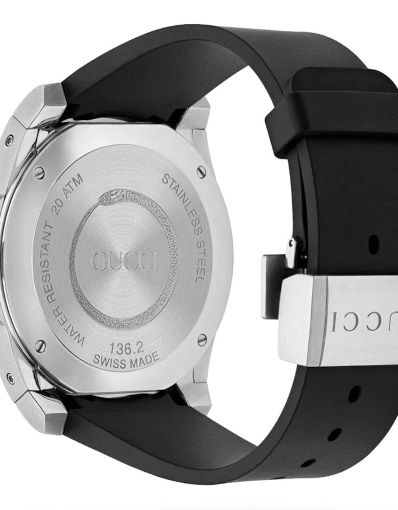 YA136217 Black Snake Dial Men's Watch