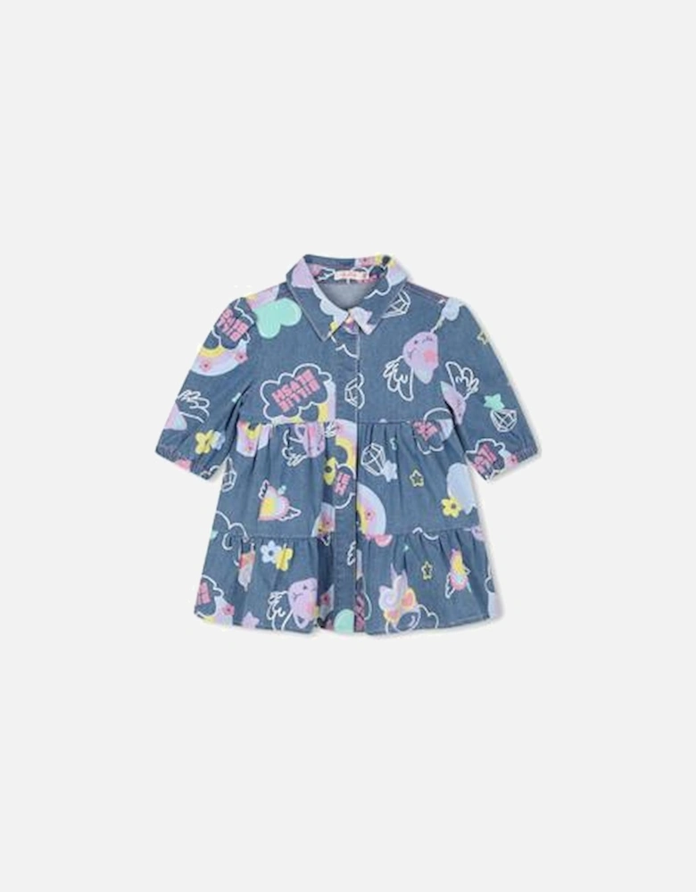 BILLIEBLUSH TODDLER DENIM DRESS U20536