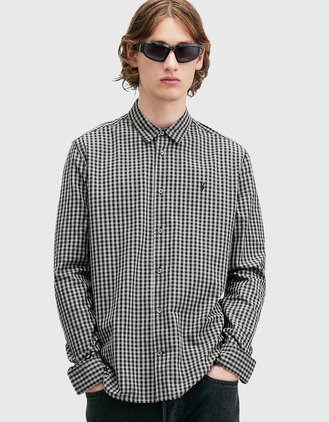 Neo Shirt - Black/White, 7 of 6
