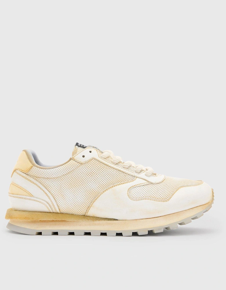 Rimini Leather Runner - Off White