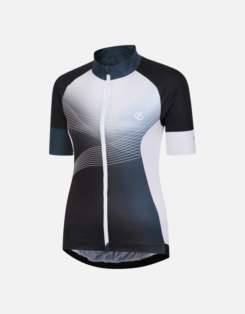 Womens/Ladies Stimulus AEP Full Zip Cycling Jersey