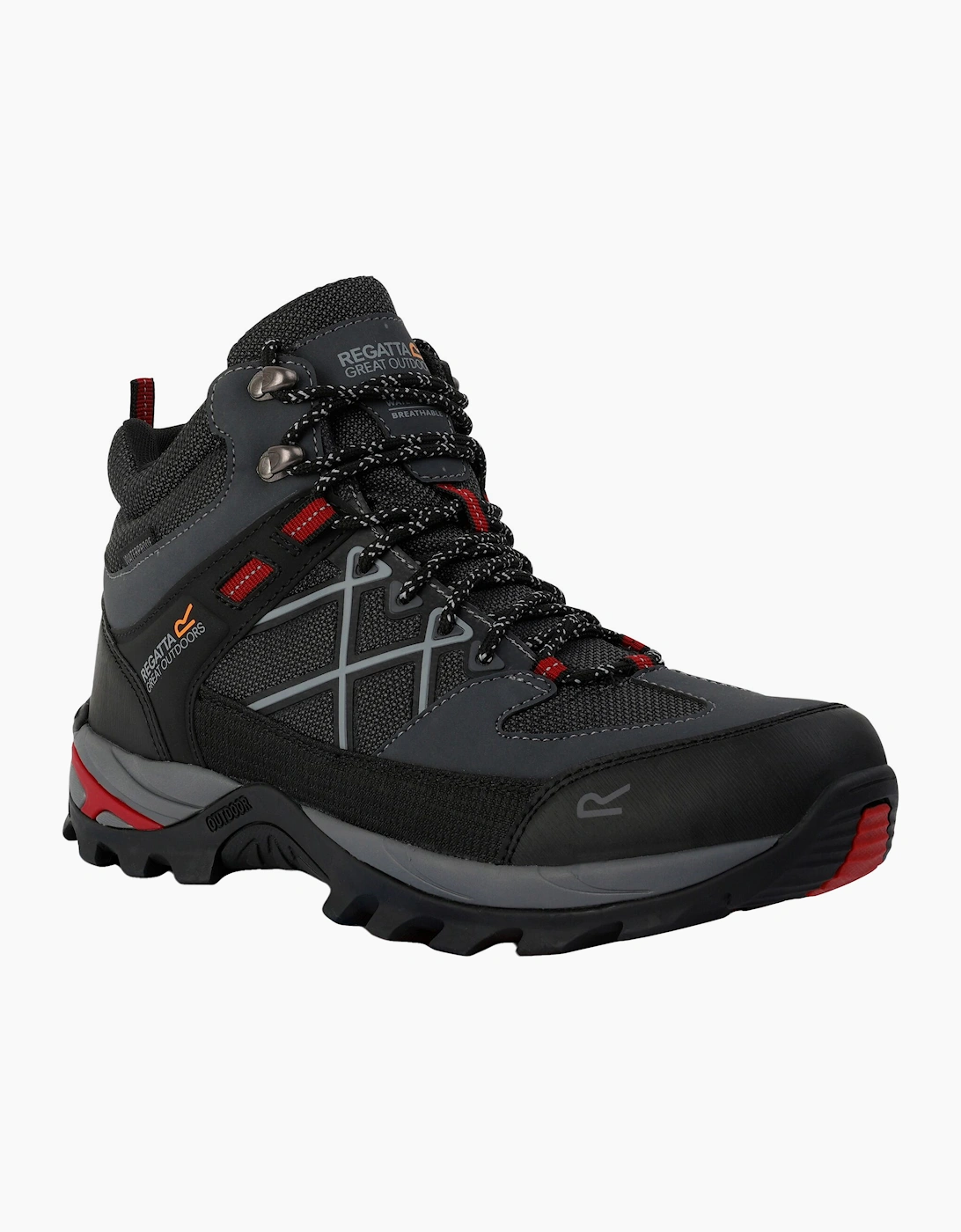 Regatta Men's Black Samaris Iii Walking Boots  Size 6.5 Uk