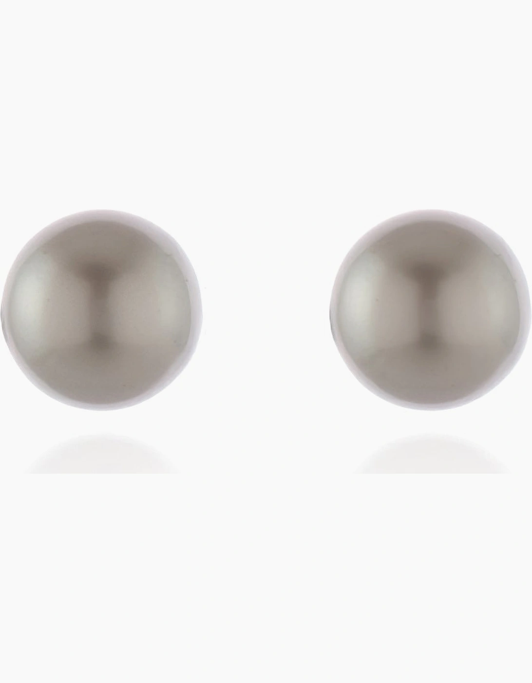 Women's Cachet London Mac 8 Platinum Pearl Earrings - Silver/Silver