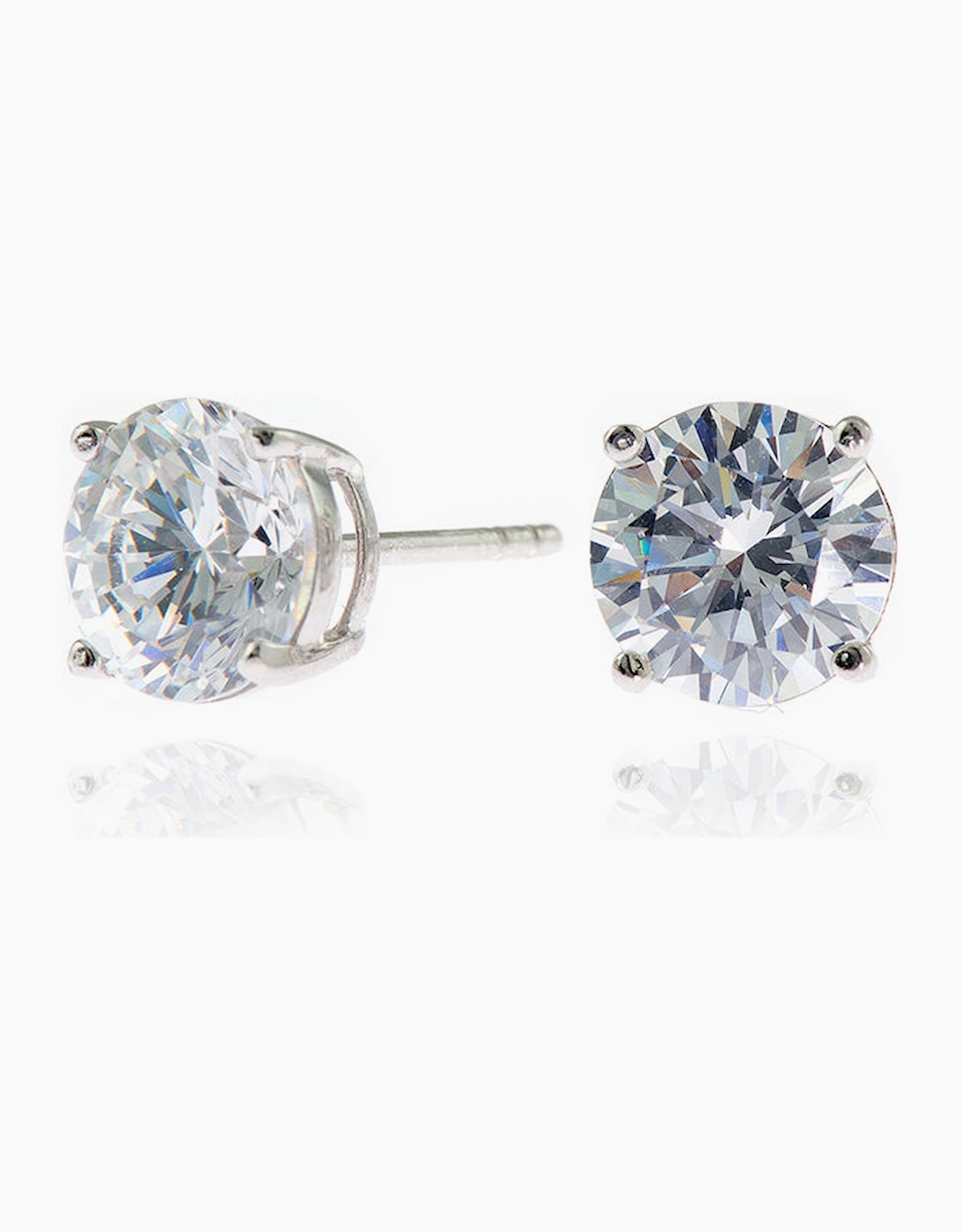 Cachet London Women's Silver Lana 8Mm Earrings