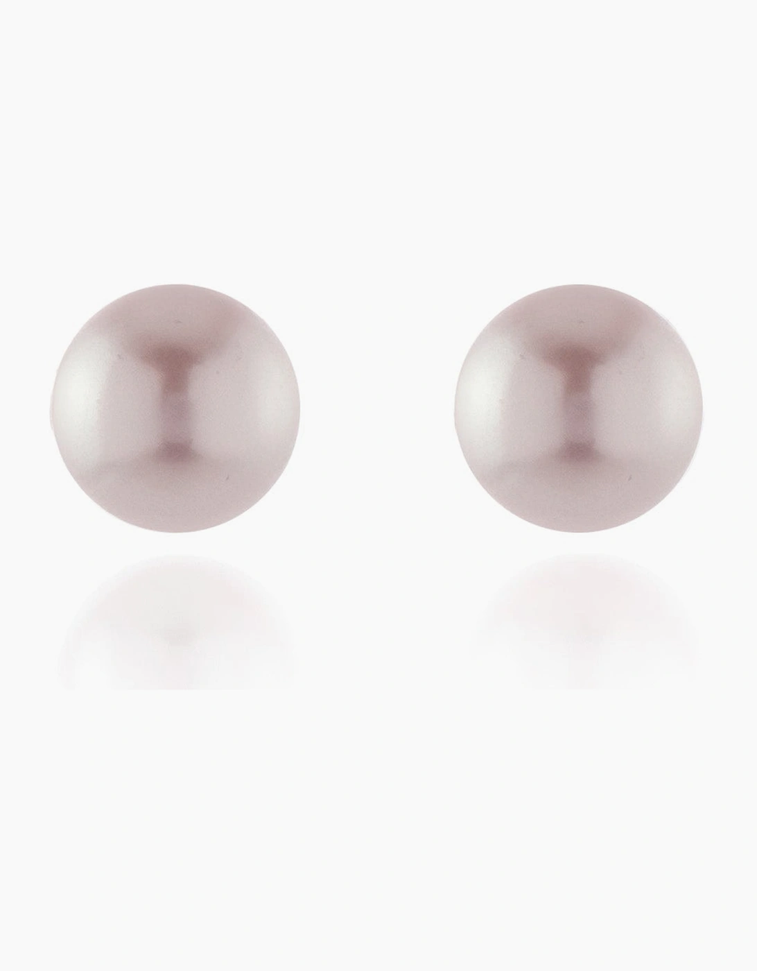 Women's Cachet London Mac 8 Rose Pearl Earrings - White