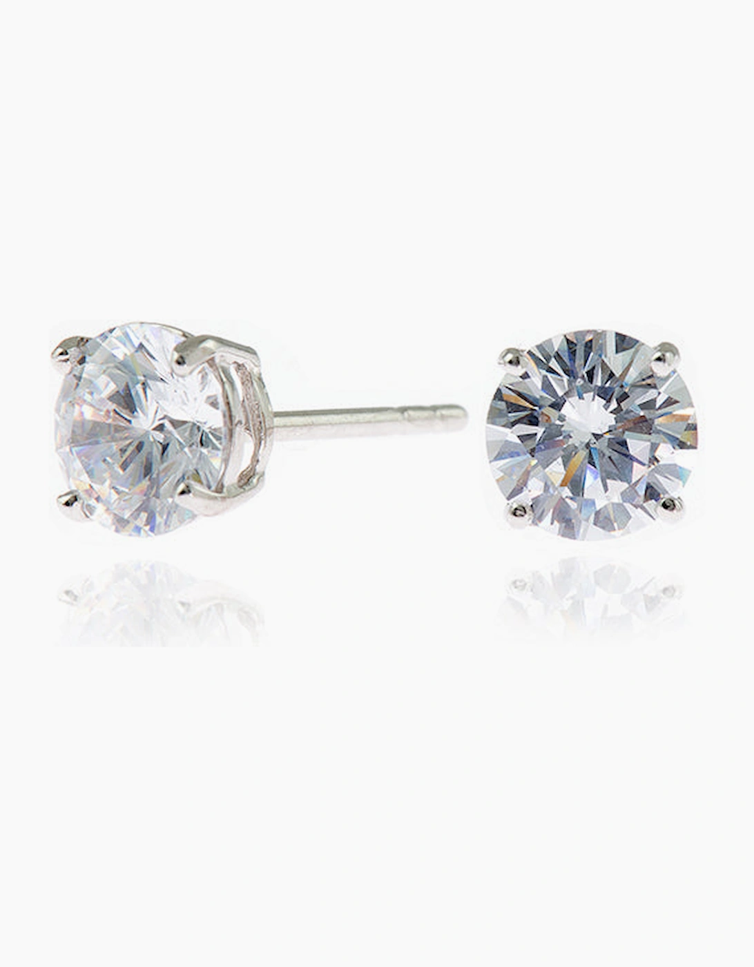 Cachet London Women's Silver/Silver Lana 6Mm Earrings