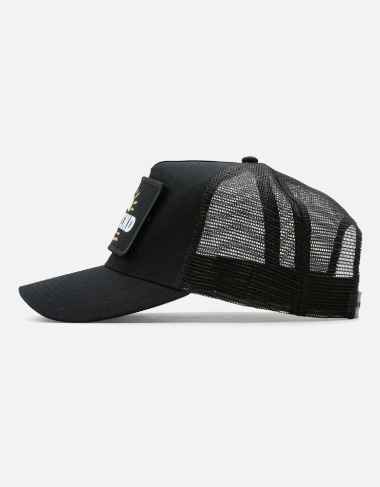 Pretend Surf Club Patch Trucker Cap - Black