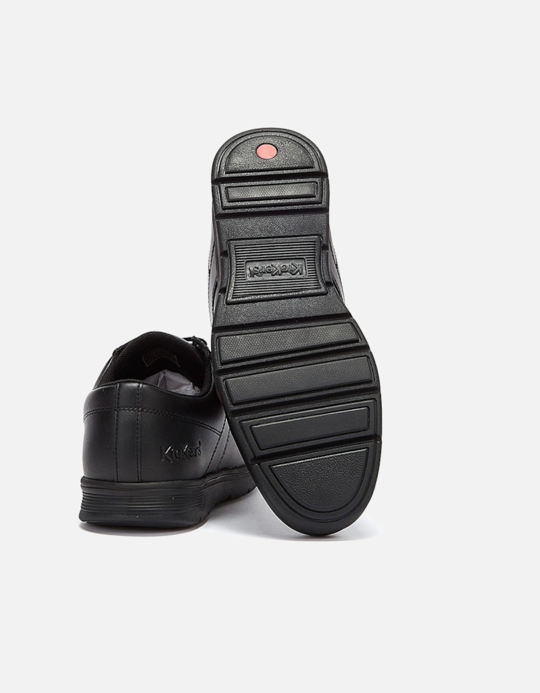 Kelland Lace Lo Black Leather Shoes