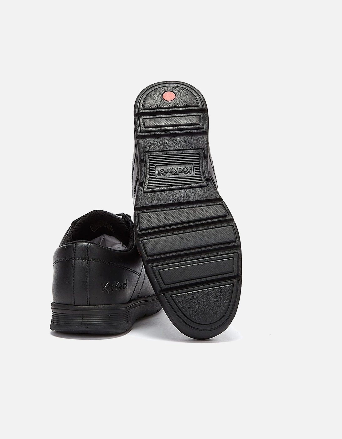 Kelland Lace Lo Black Leather Shoes