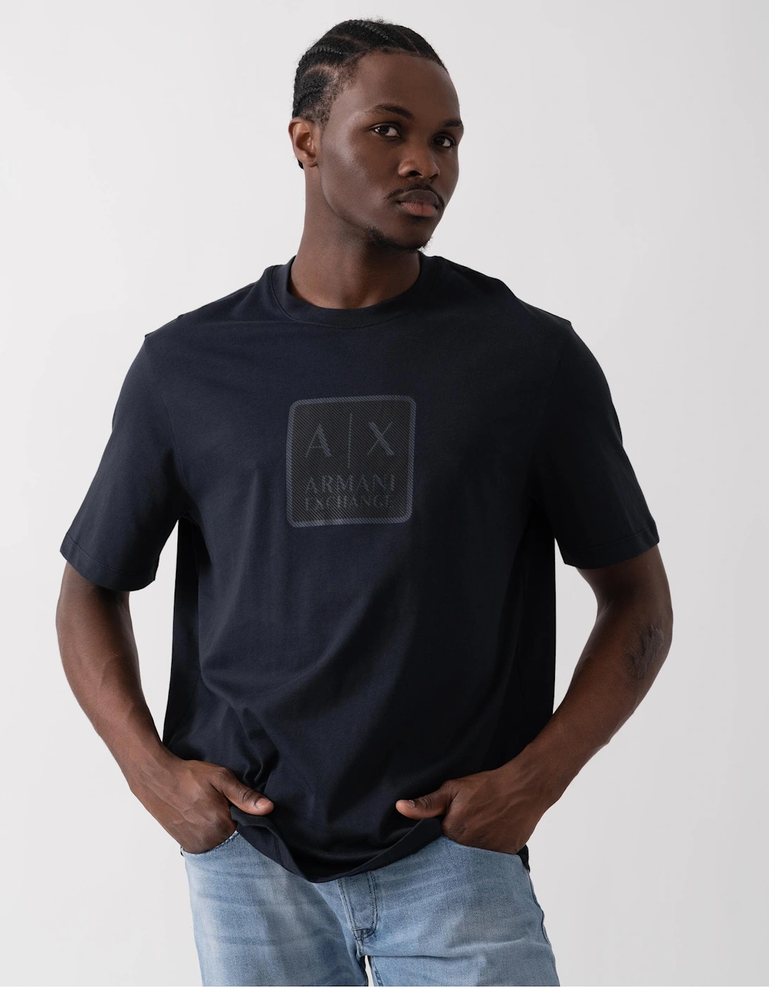 Mens Centre Logo Print T-Shirt, 5 of 4