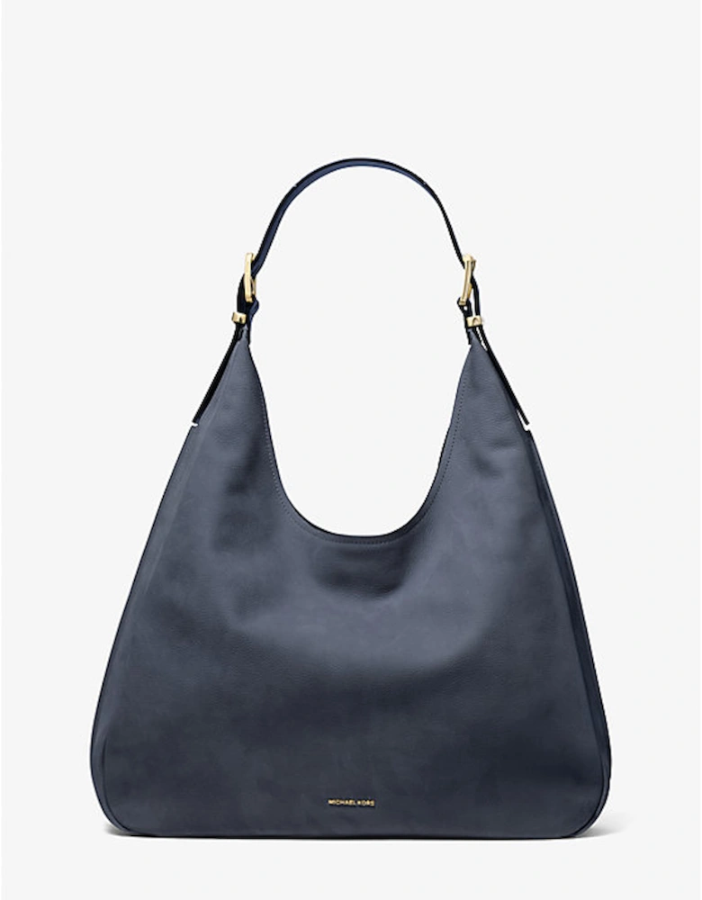 Nolita Large Nubuck Hobo Shoulder Bag