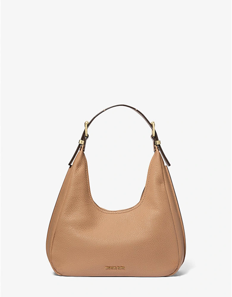 Nolita Small Pebbled Leather Hobo Shoulder Bag