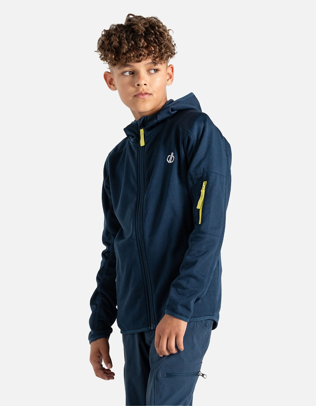 Childrens/Kids Explore Marl Fleece Jacket